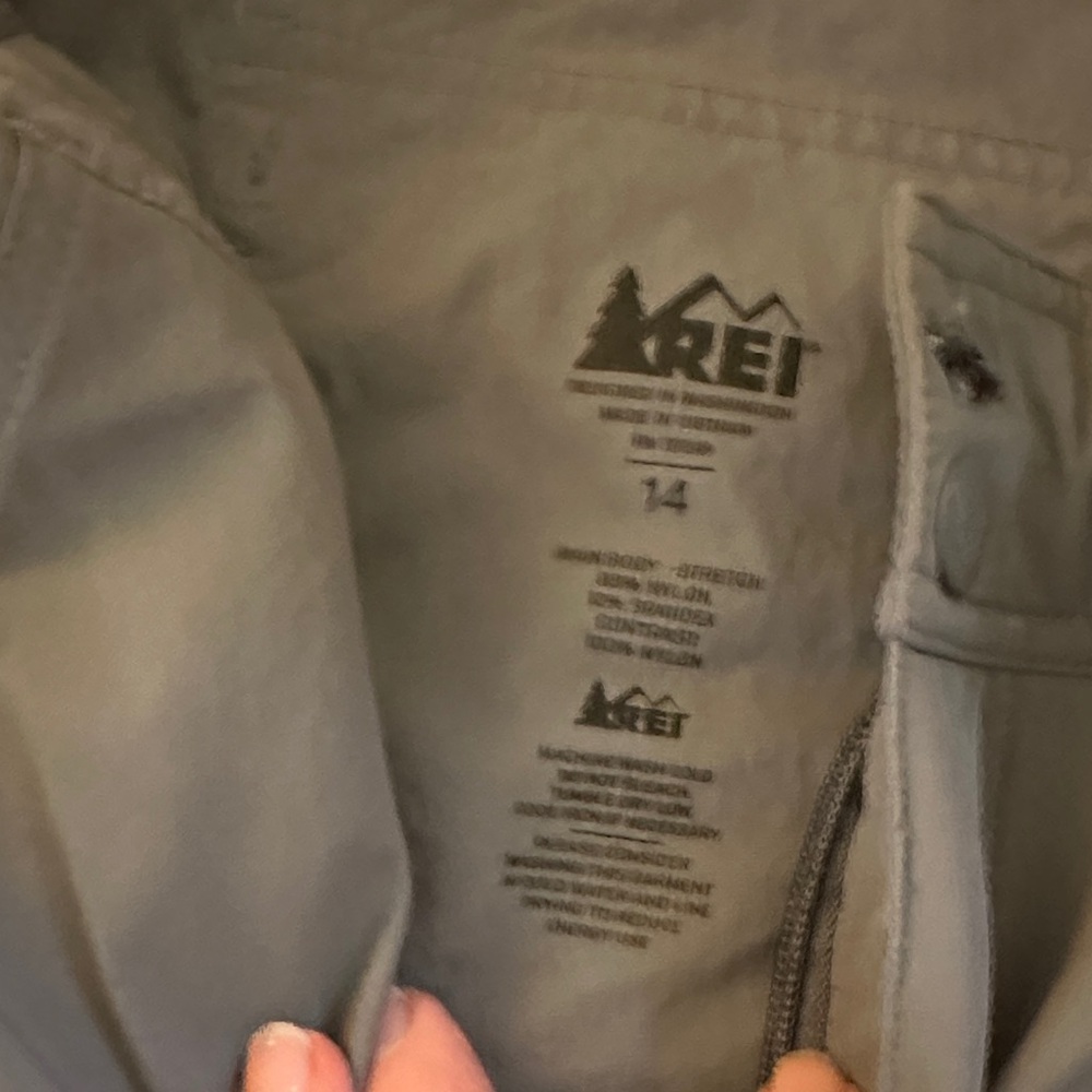REI Charcoal Adventure women’s cargo pants